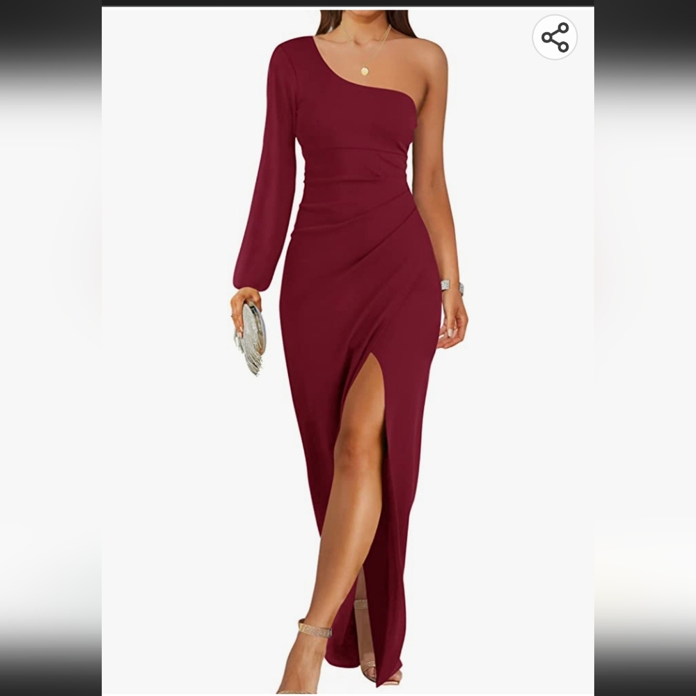 Burgandy dress